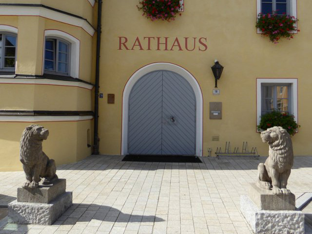 Rathauseingang